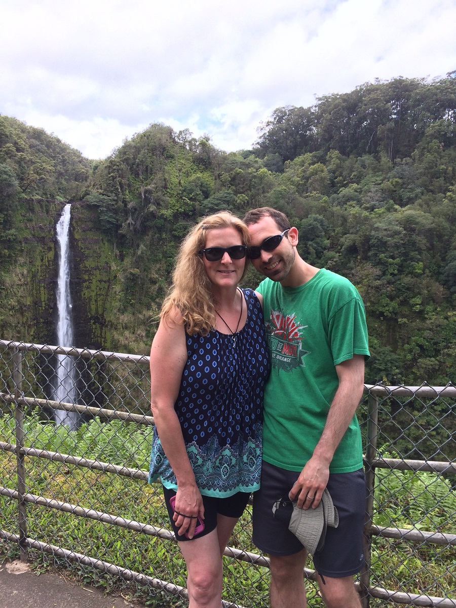 Sarah & Matt at Akaka Falls